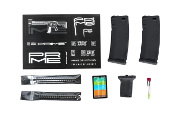 Specna Arms RRA SA-P07 PRIME™ HAL™ ETU Culata para operaciones ligeras fusil airsoft red dotsión High Torque Negro