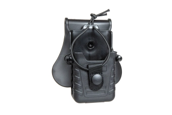 Polimerowa kabura na radio Baofeng UV-5R, UV-82, Motorola T82 - Czarna