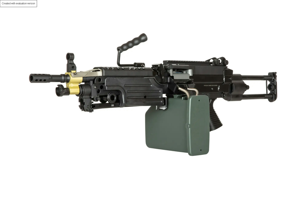 Karabin maszynowy ASG Specna Arms SA-249 PARA EDGE™ Czarny (OUTLET)