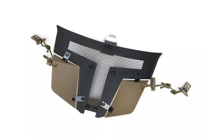 Protector facial SPT para cascoFAST - Marrón coyote