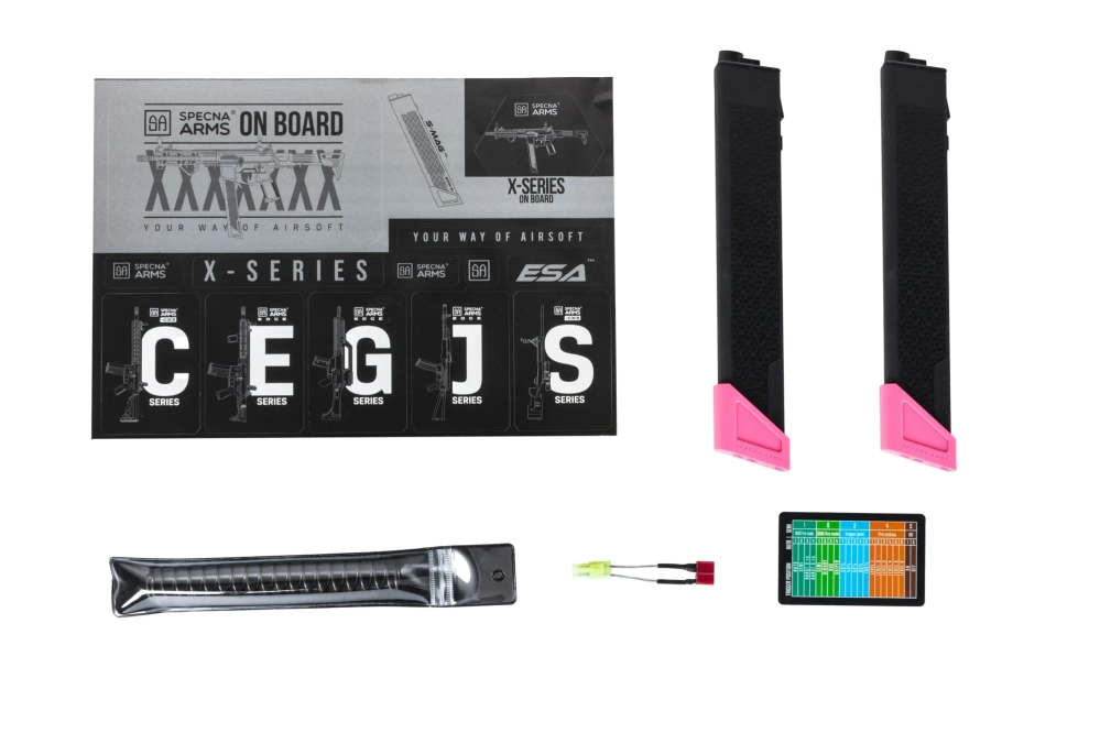 Specna Arms SA-FX01 FLEX™ BLDC™ HAL ETU Gen.2 Pink airsoft Carbine