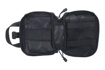 Small MOLLE Rip-Away Medical Pouch - Black