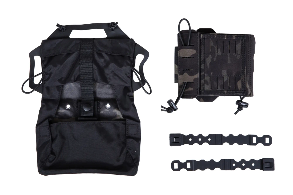 Tactical first aid kit with Molle panel Wosport MC Black