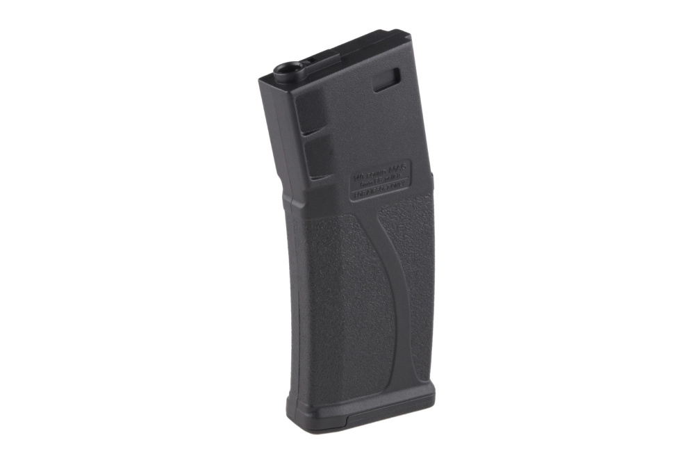 Zestaw 10 magazynków mid-cap 140 kulek do M4/M16 - czarny