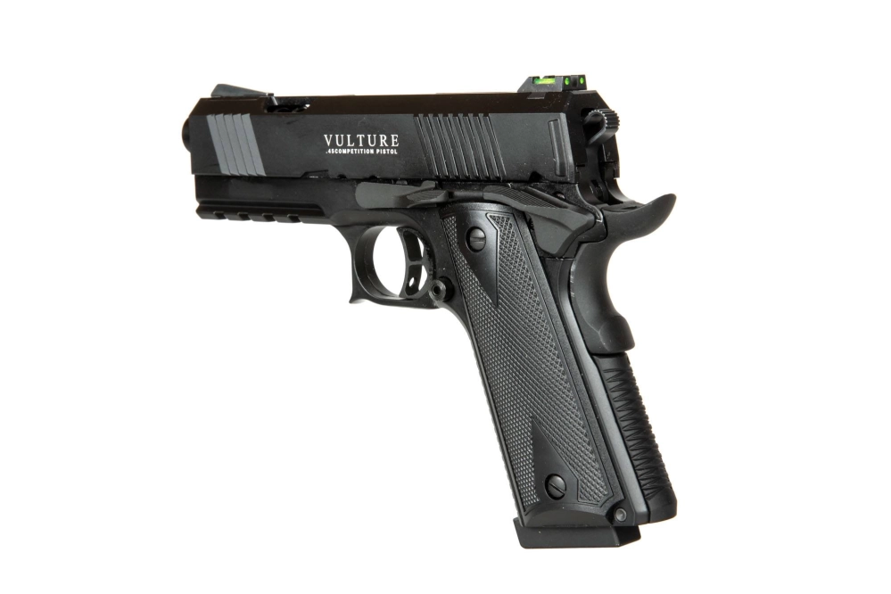 Airsoft pistole BLE-Vulture GBB - Černá 