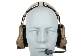Auriculares tácticos Wosport HD-17-A Gen 6 Tan