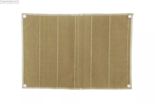 Patch Wall średni dla kolekcjonerów naszywek - tan