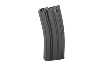 Cargador hi-cap 300 balines para réplicas IWI Tavor 21 Sportsline, y para réplicas en sistema M4/M16 - negro