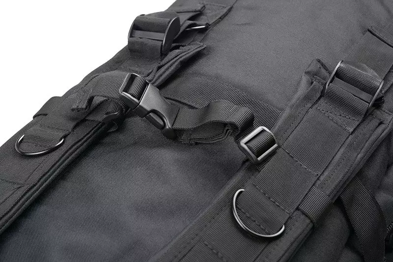 Doble funda arma 90cm - negro