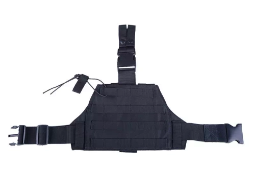 Drop leg panel MOLLE - black