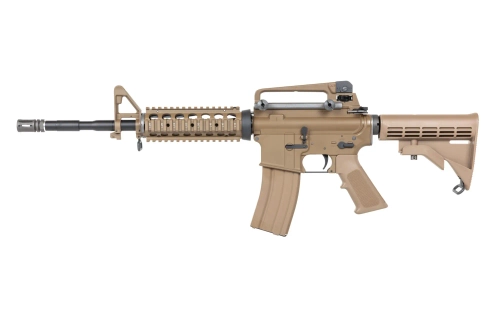 WE M4 RIS R-M001 GBBR Gen. 3 Tan airsoft Carbine