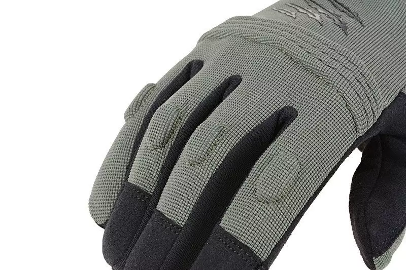 Guantes tácticos Garra blindada CovertPro - verde salvia