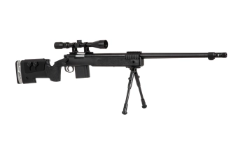 MB4417D Sniper Rifle Replica with Scope and Bipod