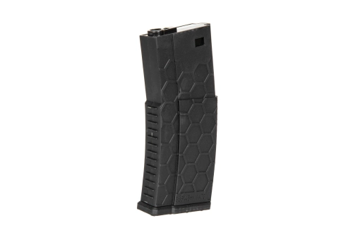 Polymer zásobník mid-cap HX 120 kuliček pro zbraní M4/M16 - černý