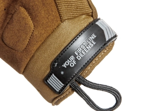 Gants tactiques Bouclier de griffe blindé coupé pour temps chaud - Tan