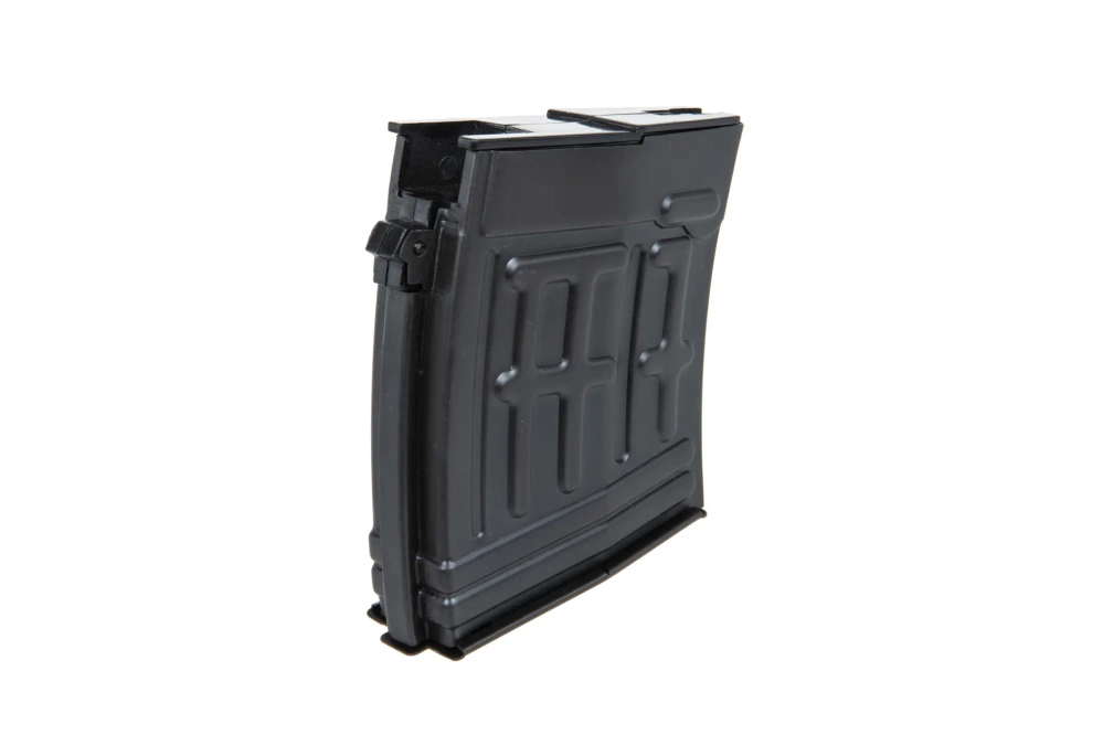 Low-cap magazijn voor 50 Tornado kogels voor A&K SWD replica's