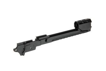 Custom Lower Frame R EDGE for Hi-Capa 5.1 + Compensator - Black