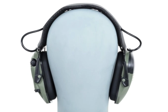 Wosport HD-21 actieve gehoorbescherming olijf