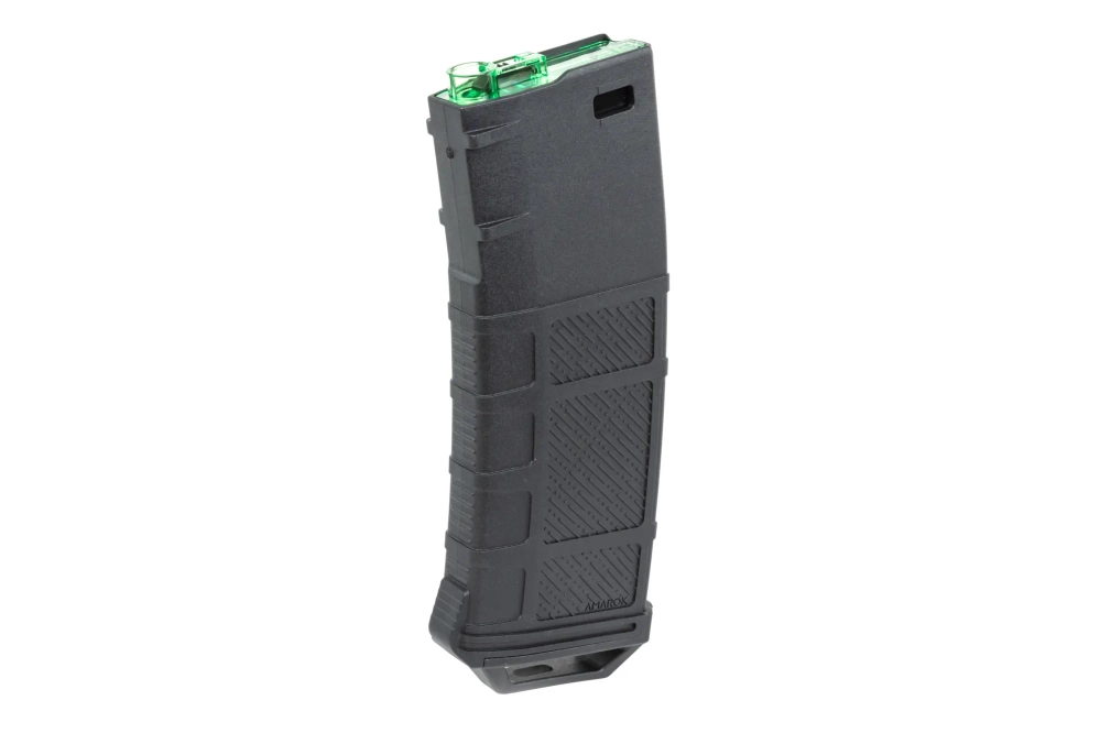 Chargeur 250 coups AMAROK Type A pour répliques M4/M16 Noir