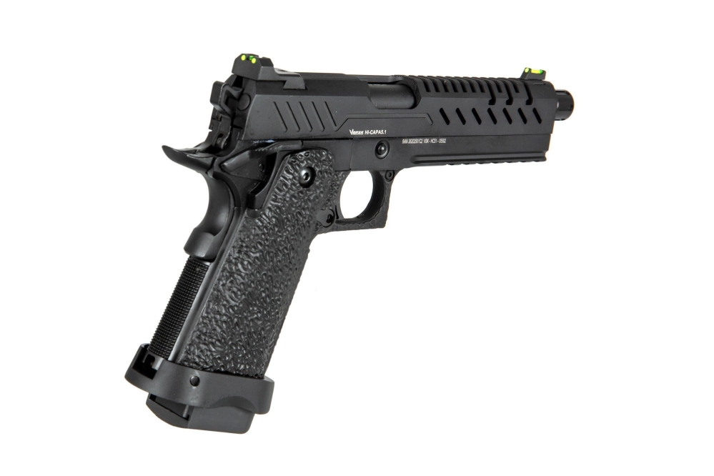 Pistola de airsoft Vorsk hi-capa 5.1 - negro