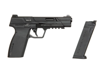 Réplique du pistolet Piranha MK I - noir 