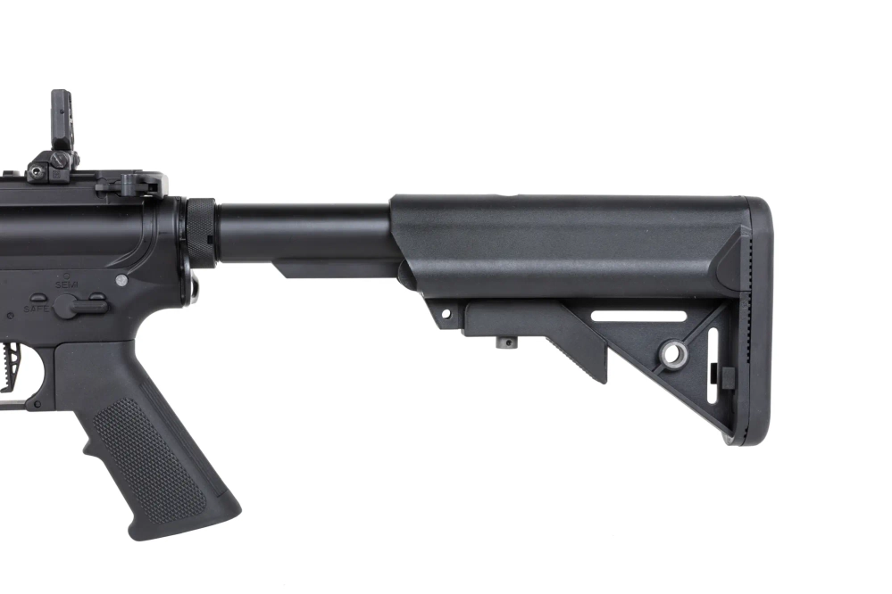 Specna Arms Daniel Defense® MK18 SA-P26 Prime™ Aster II ETU airsoft Carabina con motor brushless de un solo disparo Negro