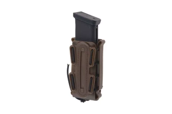 Softshell 9mm magazine pouch - dark earth