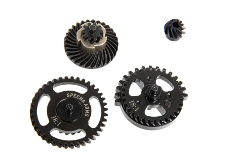 Specna Arms 18:1 CNC geskeletste helicoïdale tandwielset