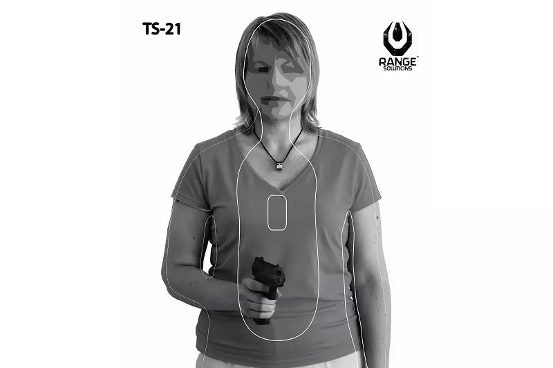 Cibles de tir TS-21 - 50 pièces.