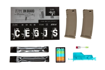 Airsoft rifle Specna Arms Daniel Defense® MK18 SA-P26 Prime™ HAL™ ETU with brushless motor Chaos Bronze