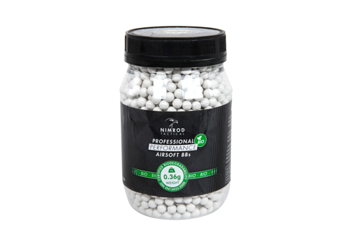 Bio kogels 0,36g Nimrod Tactical Professional Performance 2000 stuks.