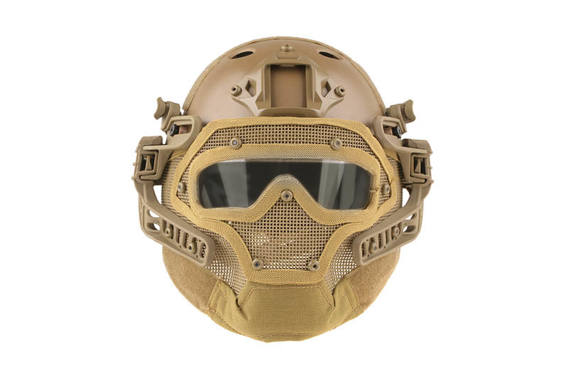 Réplique du casque FAST Gunner (PJ) - Tan