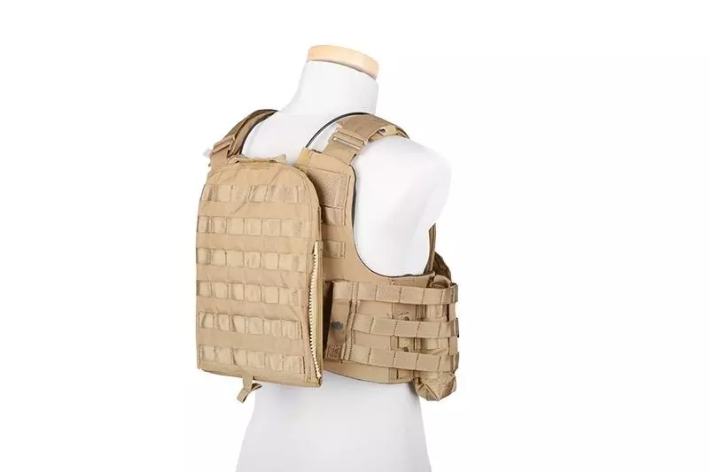 Cherry Plate Carrier Tactical Vest - Coyote
