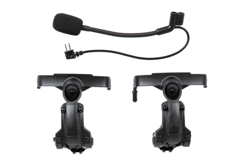 FMA hoofdtelefoonadapter type Comtac II voor ARC rails TB1443 Zwart
