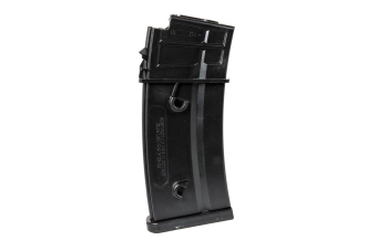 Cargador hi-cap 300 balines para réplicas G36 - negro mate