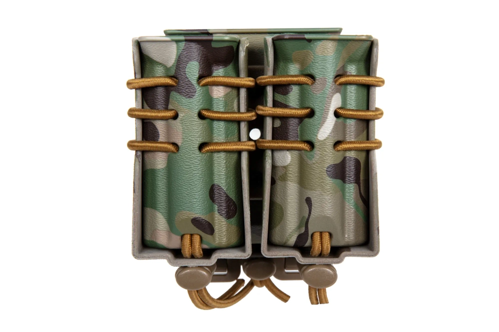 Carrier for 2 9mm magazines and an M4/M16 magazine Wosport Urban Assault Quick Pull MC
