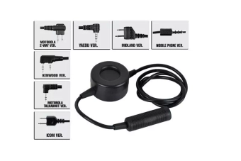 PTT TCI Military (Motorola 2-pin)