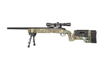 SA-S02 CORE™ High Velocity Sniper Rifle Replica with Scope and Bipod - MC