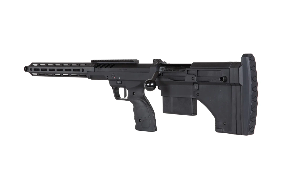 Réplica del sniper Desert Tech SRS-A2/M2 22" (zurdo) Negro