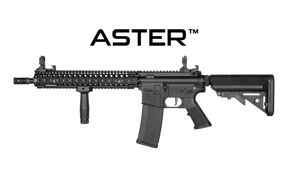 Réplica de fusil Daniel Defense® M4A1 SA-E26 EDGE 2.0™GATE ASTER - Negro 
