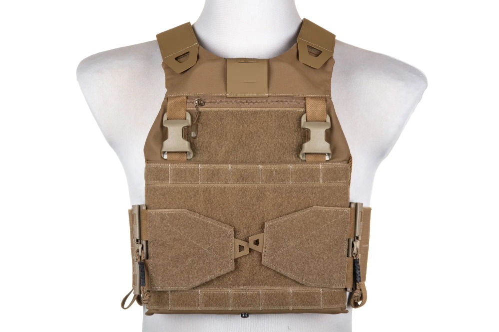 Vesta na nošení plátů Ape Force Gear FCSK 2.0 Coyote Brown