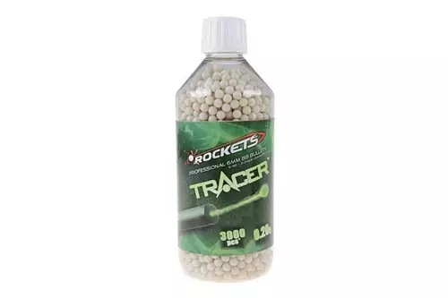 BBs Tracer 0.20g Rockets 3000 pcs