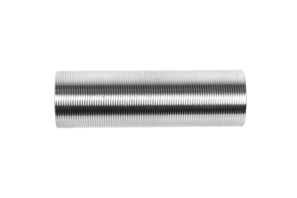 Cylindre en acier nervuré FPS Softair pour répliques L85/SR25/PSG1 (pour canons de plus de 550 mm)
