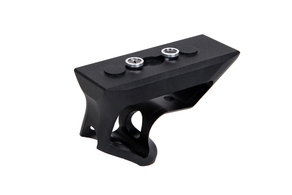 Short CNC angle grip on Keymod Black