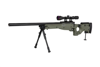 Réplique de sniper Specna Arms SA-S14 EDGE™ avec lunette et bipied Olive