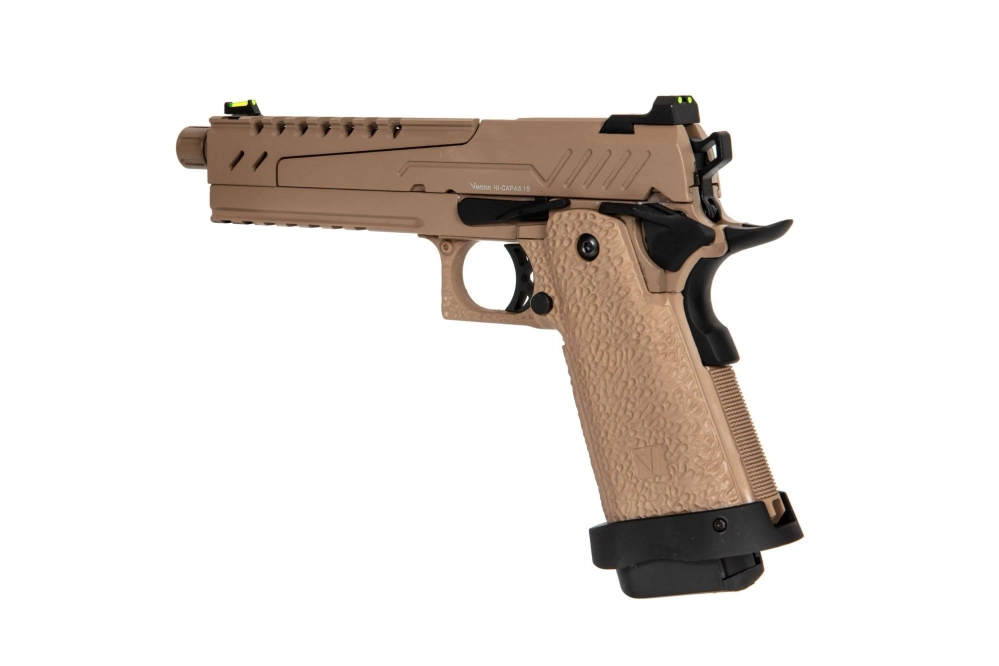 Airsoft pistole Hi-capa 5.1 Split Slide - opálení