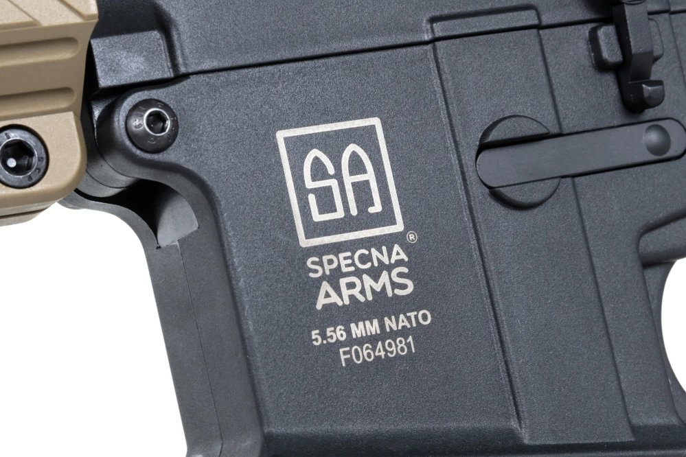 Specna Arms SA-F08 FLEX™ HAL ETU™ Gen. 2 fusil airsoft half-tan