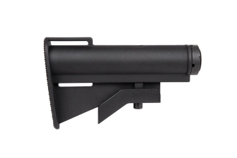 Klasická pažba se sklíčkem pro airsoftové zbraně M733/CAR-15/XM177 černá