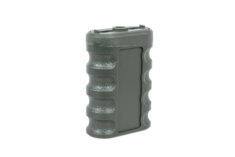 JJ Airsoft JA-1394 schuine frontgreep voor M-LOK/Keymod rail (nylon) Olijf