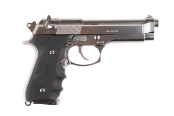Réplique de pistolet M92F - Inox chromé